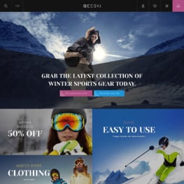 Skiing Shopify Theme #61217