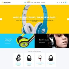 Music Store Shopify Theme #61308