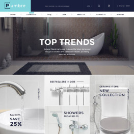 Plumbre Plumbing Building Parts Shopify Theme #61388