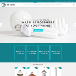 Light Lighting Electricity Shopify Theme #62005
