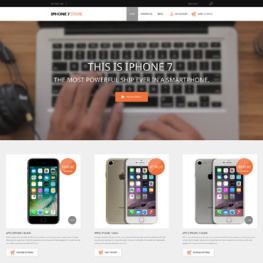 iPhone Mobile Phones Shopify Theme #62076