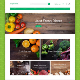 Food Store Shopify Theme #62200