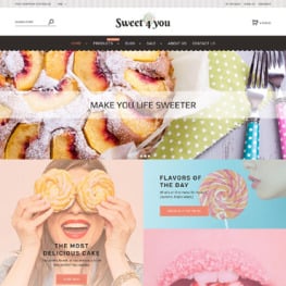 Sweet Shop Shopify Theme #62297