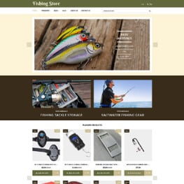 Fishing Store Fishing Supplies Shopify Theme #62317