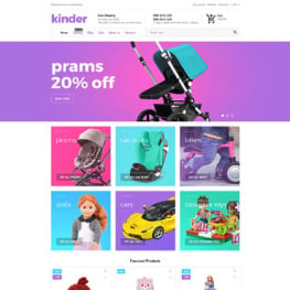 Kinder Toy Store Shopify Theme #62403