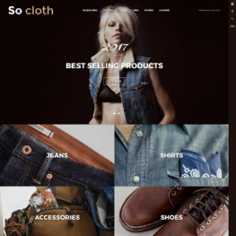 Fashion Store Shopify Theme #63580