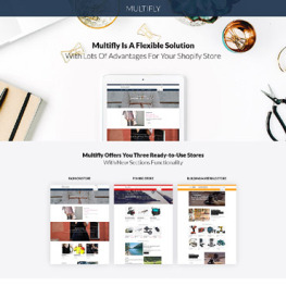 Multifly Multipurpose Online Store Shopify Theme #63842