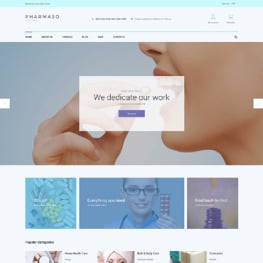 Pharmaso Drug Store Shopify Theme #63974