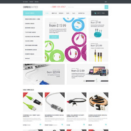 Cords Wires Shopify Theme #64058