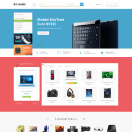 Binerial Material Electronic Shopify Theme # 64078