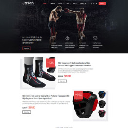 Martial Arts Shopify Theme #64086