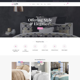 Linen Lace Shopify Theme #64087