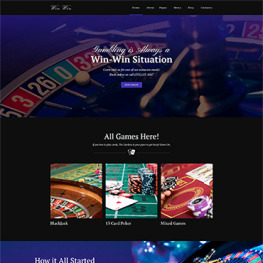 WinWin Casino Website WordPress Theme # 64702