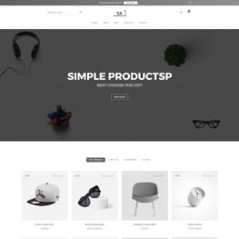Sa Minimalist eCommerce Shopify Theme # 64748