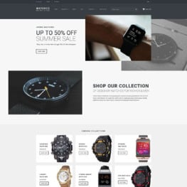 Watches Online Store Shopify Theme #65812