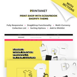 Printanet Accessories Online Store Shopify Theme #67628