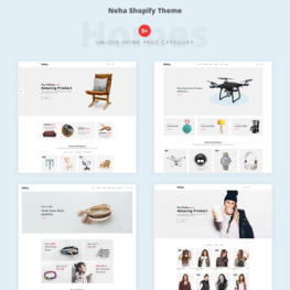 Neha Multipurpose Shopify Theme #67888