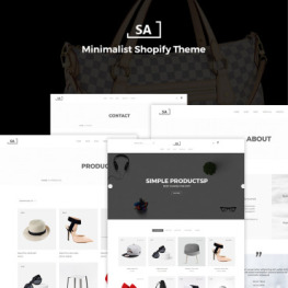 Sa Minimalist Shopify Theme #70161