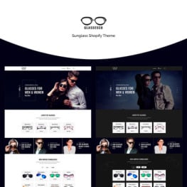 Glassesco Goggles Shop Shopify Theme #71128