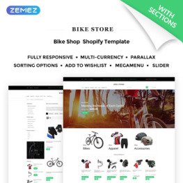 Bike Store Shopify Theme #71319