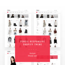 Pencil Fashion Shop Shopify Theme #71432