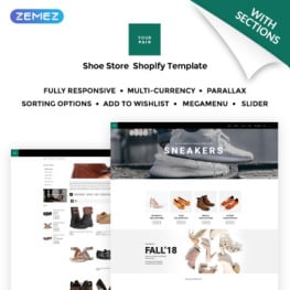 Your Pair Shoe Store Shopify Theme #71477