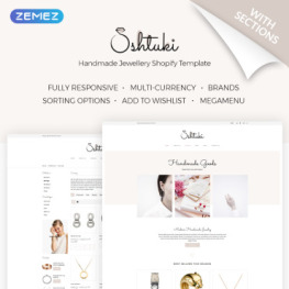 Shtuki Handmade Goods Shopify Theme #71841