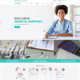 inomed Clear Medical Equipment Shopify Theme #73420