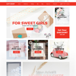 Gift Shop Shopify Theme #73425