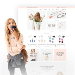 Shiny Kid Children s Jewelry Shopify Theme #73426