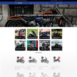 Motosport Shopify Theme #73470