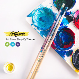 Artiforia Art Store Shopify Theme #73723