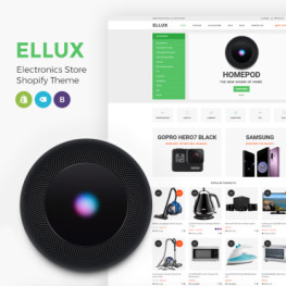 Ellux Electronics Store Shopify Theme #73735