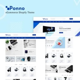 Ponno Electronics Shopify Theme # 73817