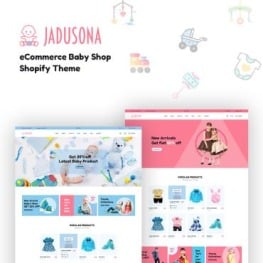 Jadusona Baby Shop Shopify Theme # 73918