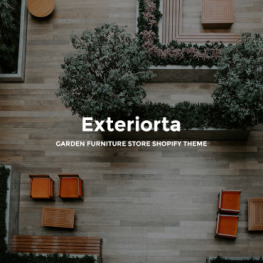 Exteriorta Stylish Exterior Design Shopify Theme #74078