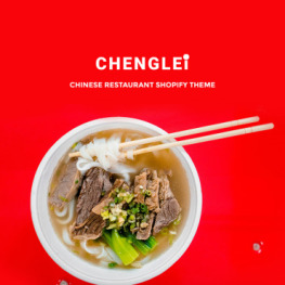 Chenglei Bright Chinese Foor Shopify Theme # 74104