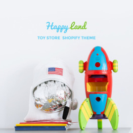 Happy Land Toy Store Shopify Theme #74125