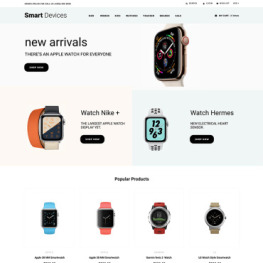 Smart Devices Smartwatches Shopify Theme #74200