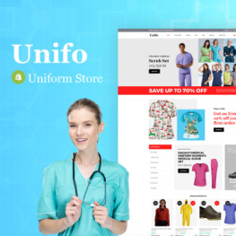 Unifo Uniform Store Shopify Theme #74312