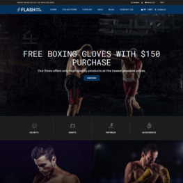 Flash MMA Store Shopify Theme #74366