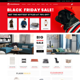 Stockhouse Wholesale Store Shopify Theme #74540