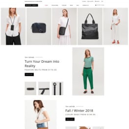 Black Lable Fashion Accessories Store Shopify Theme #75178