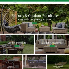 Gardiny Clean Modern Shopify Theme #75471