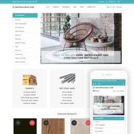 Materialmax Building Materials Shopify Theme #75700