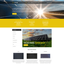 Sun Charge Industrial Multilanguage Shopify Theme #76187