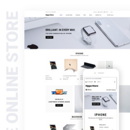 Eppla Store Electronics Gadgets Clean Shopify Theme #76286