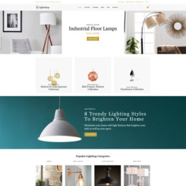 Lightshop Decor Modern Shopify Theme #76329