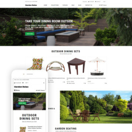 Garden Relax Furniture ReadyToUse Shopify Theme #76330