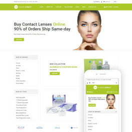 Vision Direct Contact Lens Shopify Theme #76766